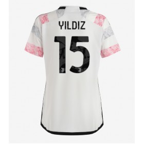 Juventus Kenan Yildiz #15 Borta Kläder Dam 2023-24 Kortärmad